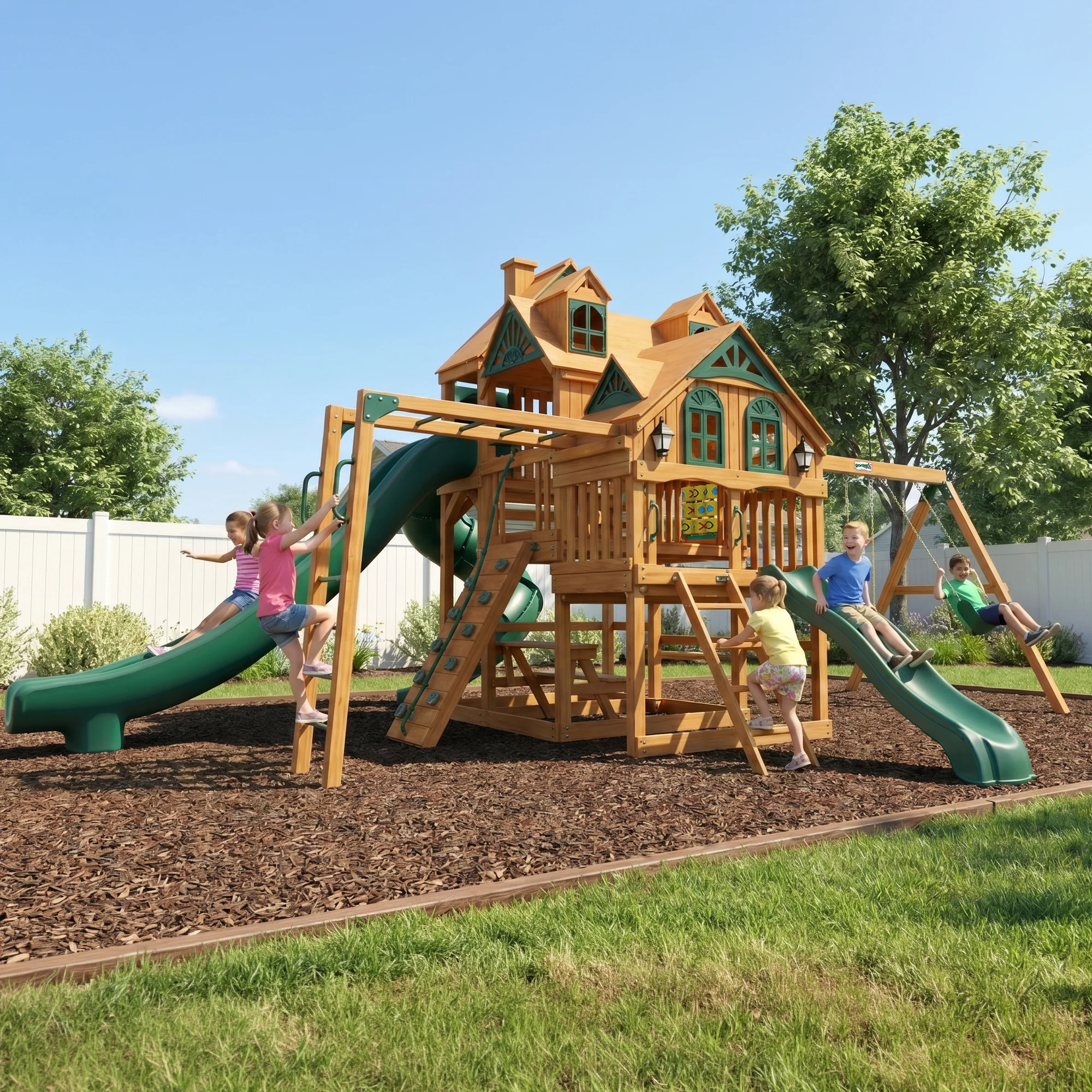 Swing Sets with Monkey Bars